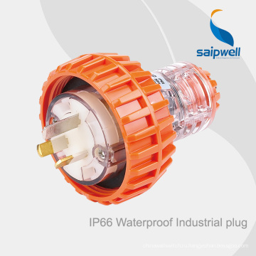 Saipwell однофазный 56P310 IP66 250VAC 10A промышленный разъем с SAA